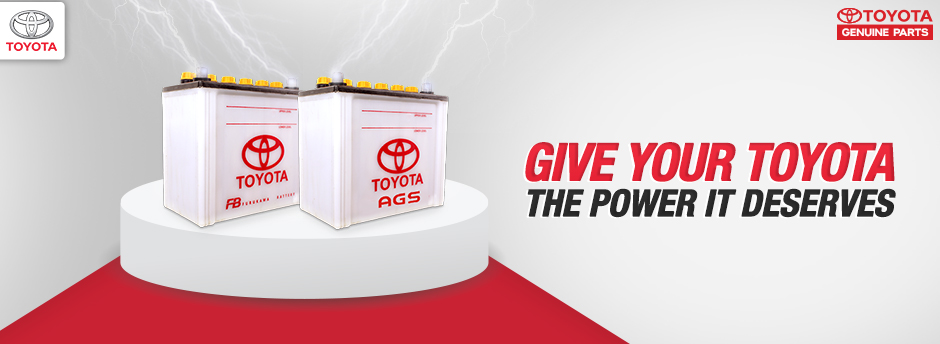 Toyota Genuine Battery - Toyota Indus